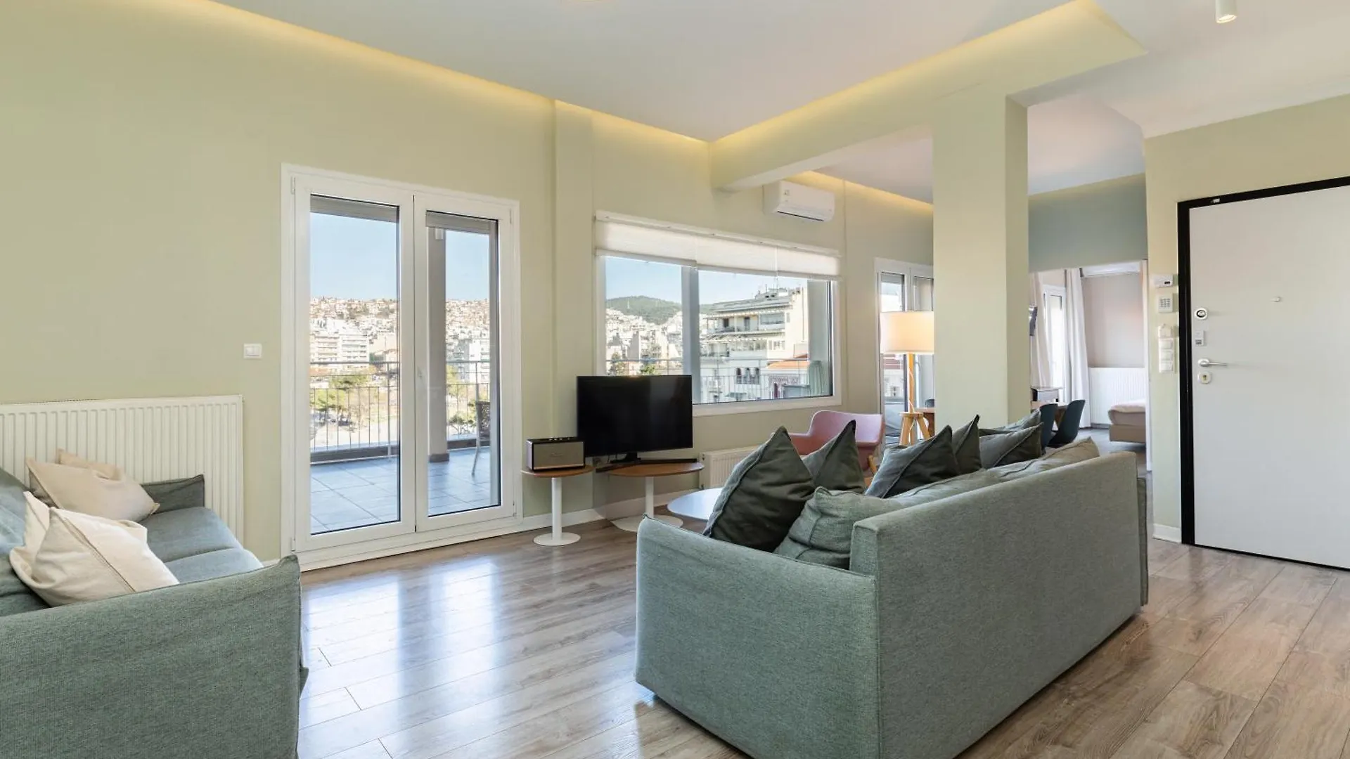 Lejlighed Apollo, Luxe Aristotelous Penthouse, City View Thessaloníki Grækenland